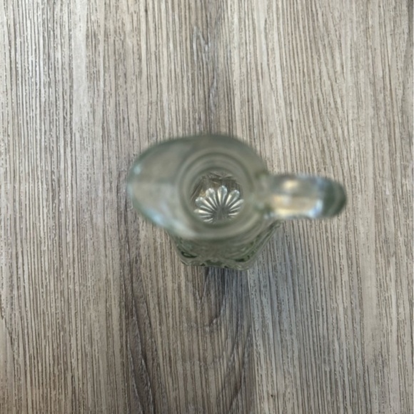 Vintage 1970’s crystal oil / vinegar 8” cruet decanter bottle with stopper. - Picture 5 of 5